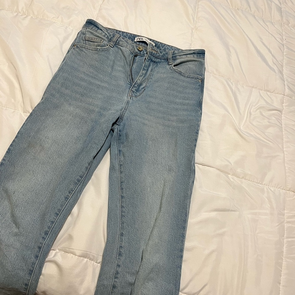 Zara straight leg jeans